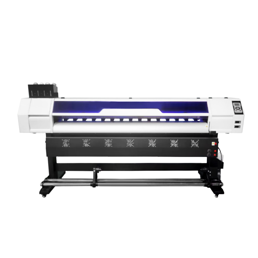 Commercial Banner Printing - 大型デジタルエコソルベントプリンター1。 1.6M 1.8M 6フィート幅広フォーマット印刷機（XP600プリントヘッド対応）バナーステッカー印刷用