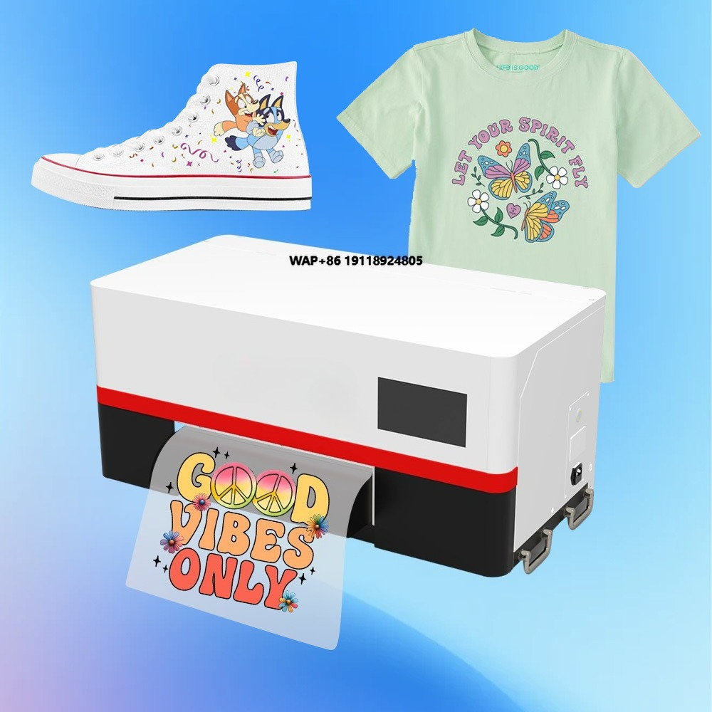 Dtf Printer Machine - Sunikaオールインワン印刷DTFインクジェットパウダーレスDTFプリンターマシンオフセットマシン（Tシャツ用）