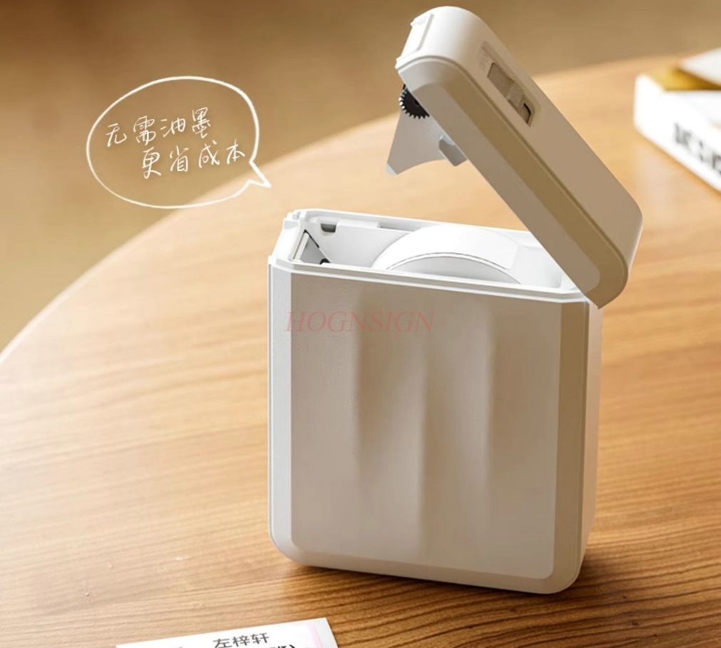 Commercial Printing Machine Price - 1 セットラベルプリンターホームハンドヘルドポータブル Bluetooth ミニサーマル印刷値札スマートラベルマシン