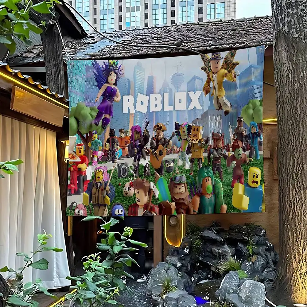 Commercial Banner Printing - R-Robloxゲームアドバンスドプリント商業広告旗会社パーティーバナー