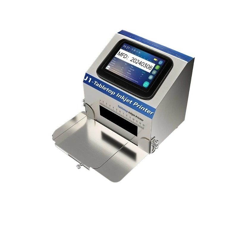Commercial Printing Logo - J1デスクトップ静電インクジェットプリンター バッチコード 日付番号 ロゴ 賞味期限 ボトル
