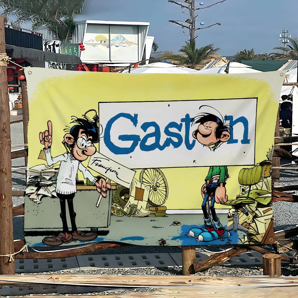 G-Gaston Lagaffe アニメ先進印刷商業広告旗会 - Commercial Banner Printing のレビューと価格