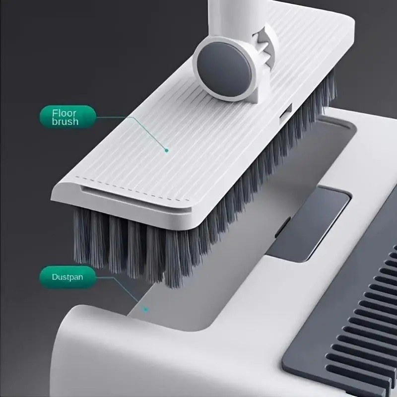 3-in-1折りたたみ式ほうきとちりとりセット、自立式床用ス - Squeegee Holder Screen のレビューと価格