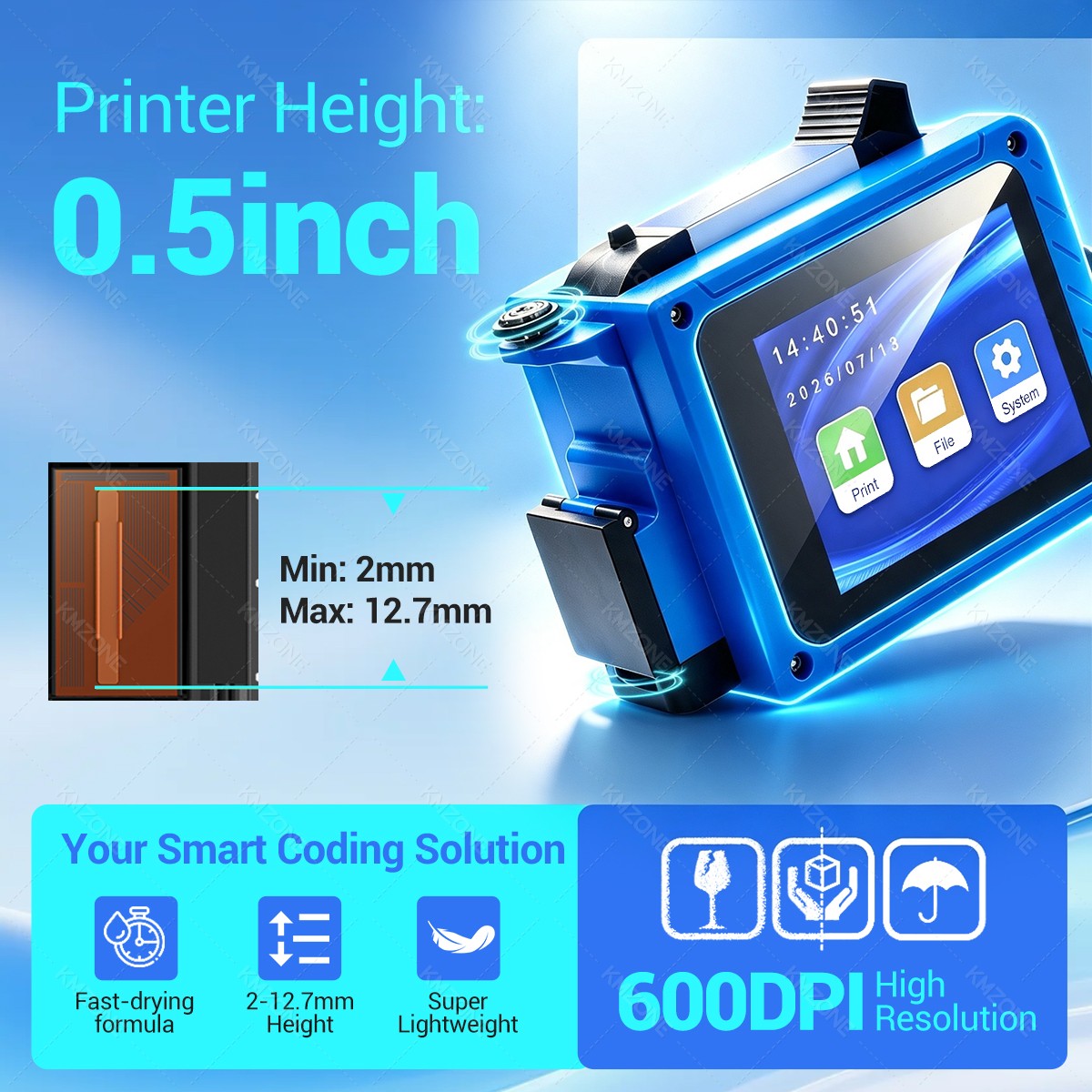 12.7mmインクジェット転写プリンター、Bluetooth - Commercial Printing Logo のレビューと価格