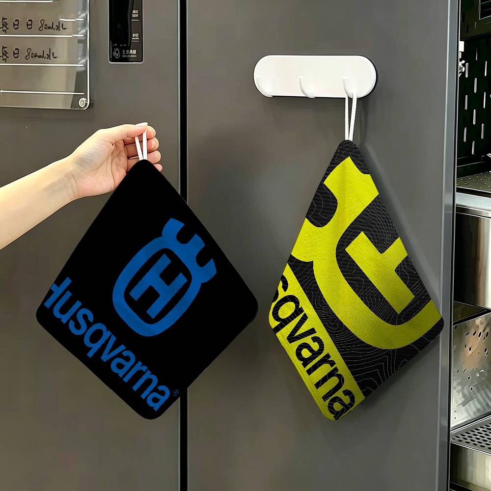 H-Husqvarnasロゴ入りポリエステルコットン製ハンド - Commercial Printing Logo のレビューと価格