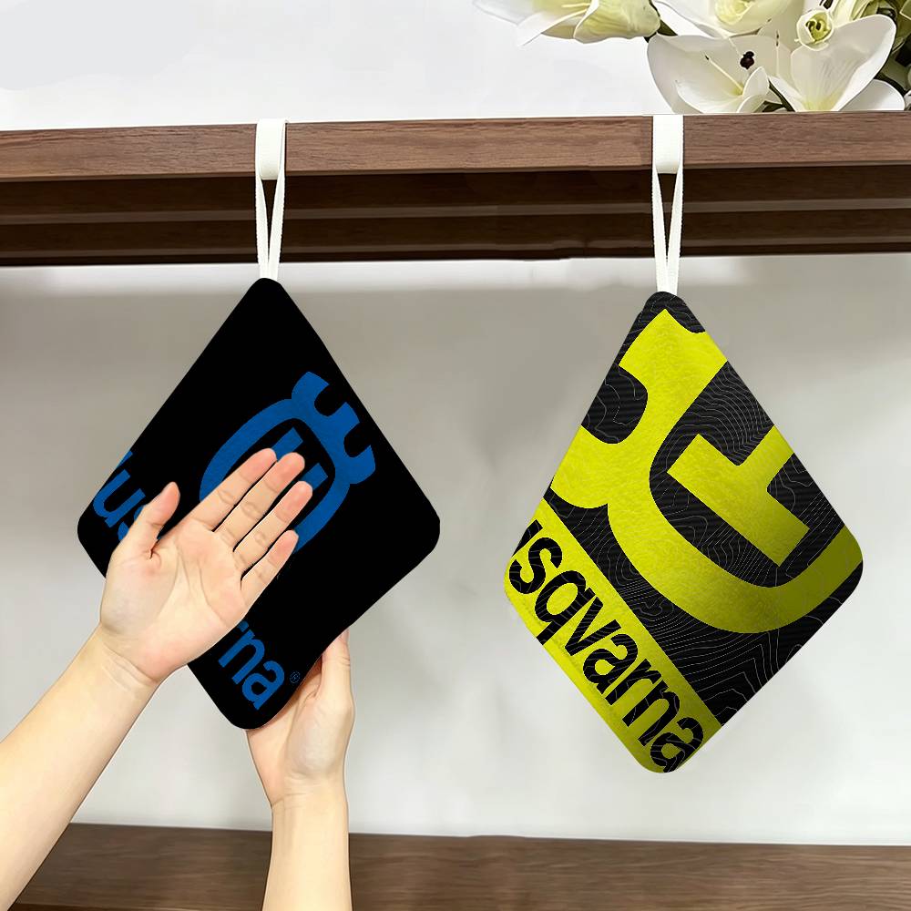 H-Husqvarnasロゴ入りポリエステルコットン製ハンド - Commercial Printing Logo のレビューと価格