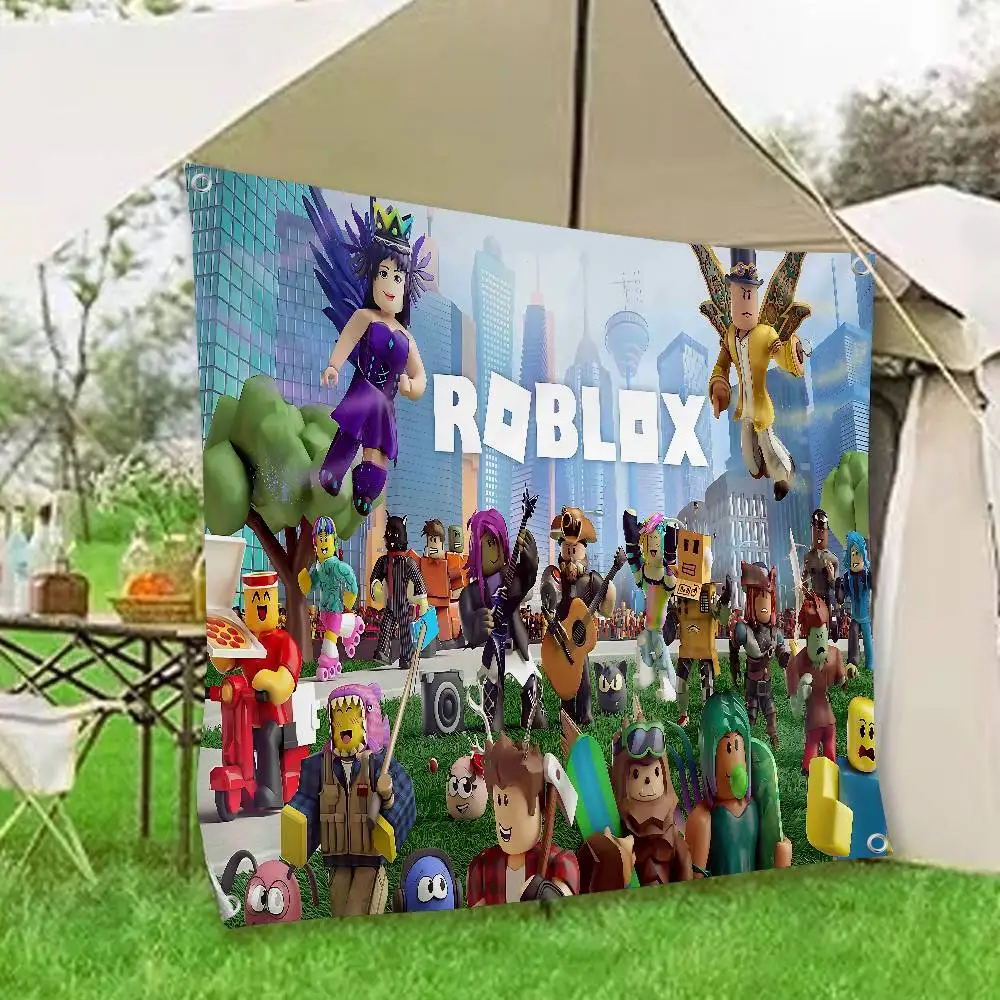 R-Robloxゲームアドバンスドプリント商業広告旗会社パー - Commercial Banner Printing のレビューと価格