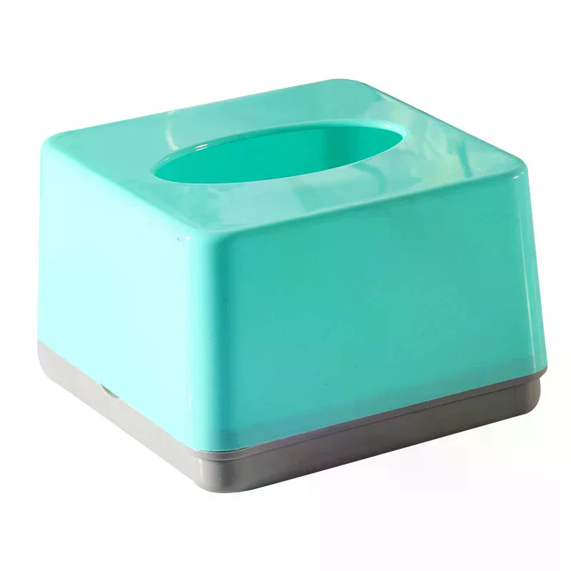 業務用グレードの正方形プラスチックティッシュボックス、家庭、 - Commercial Printing Logo のレビューと価格