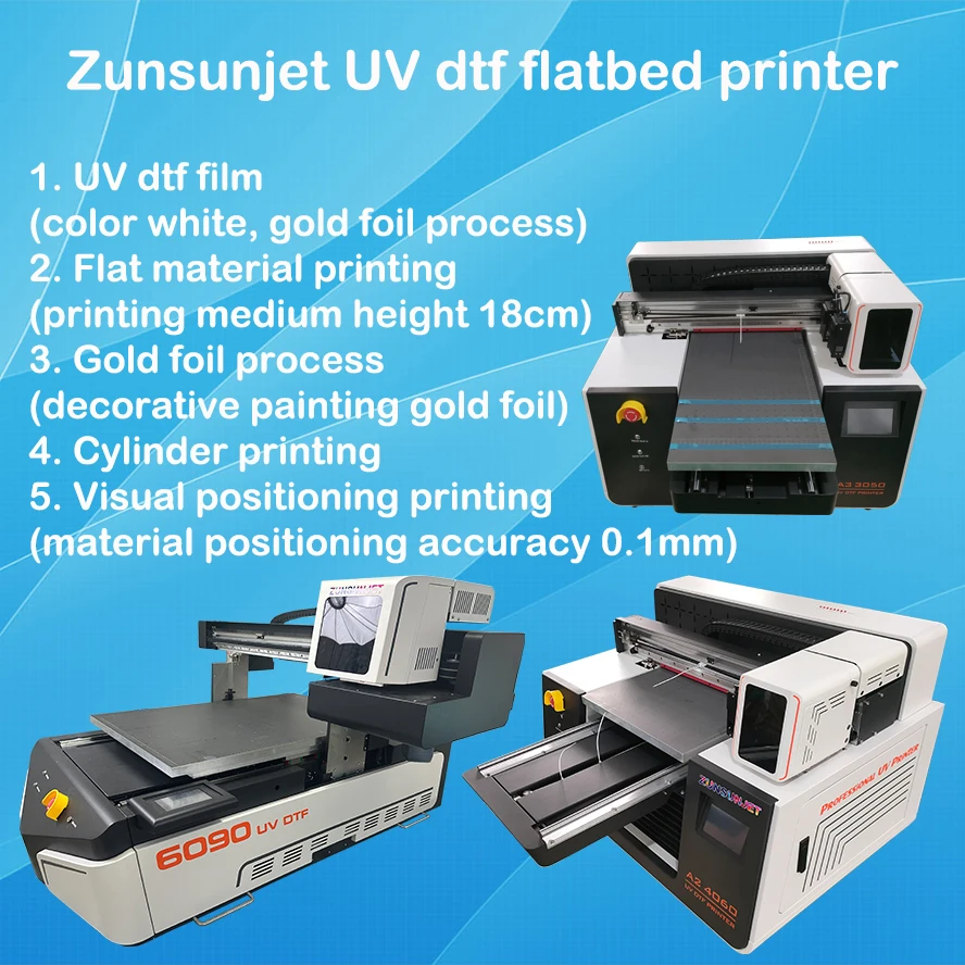 小型A2フラットベッドUV DTFインクジェットプリンター、 - Dtf Printer Machine のレビューと価格