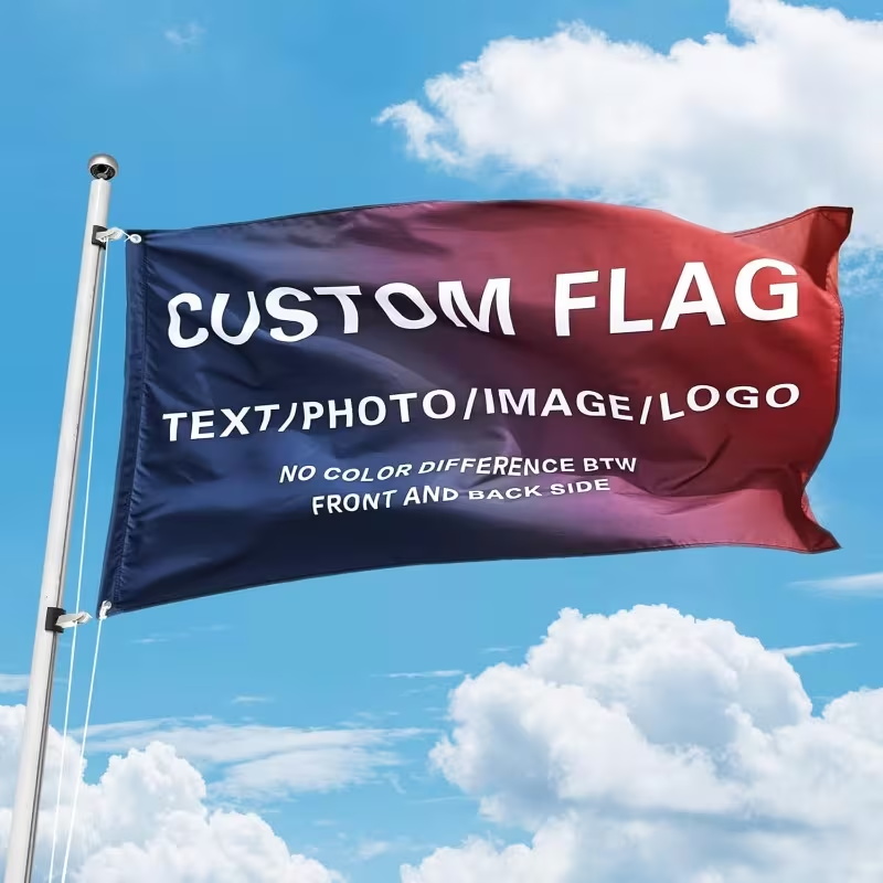 カスタムテキスト写真入り屋外用耐久性バナーフラッグ、誕生日、 - Commercial Banner Printing のレビューと価格