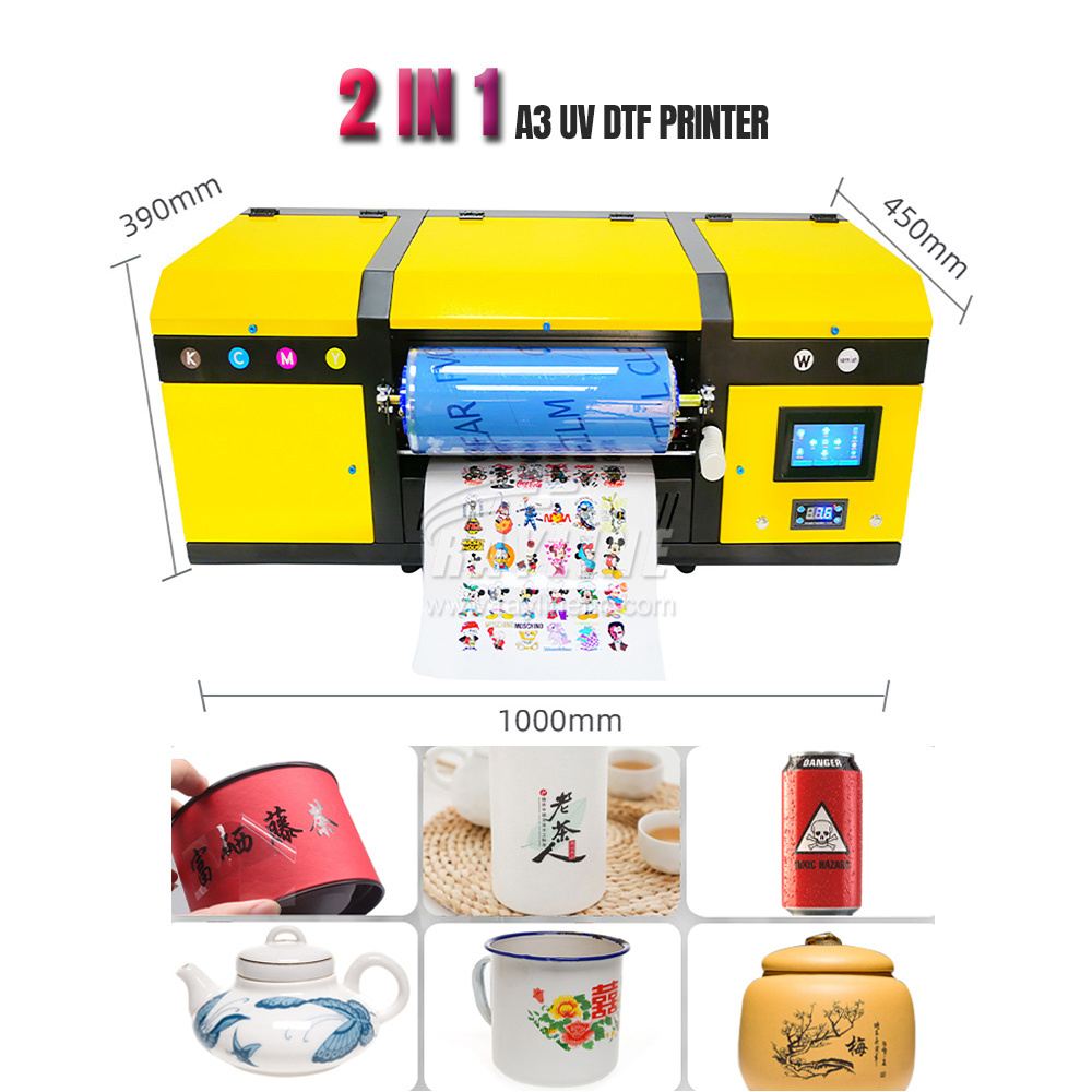 デュアルヘッドホログラフィックプリンター,UV DTF転写印 - Dtf Printer Machine のレビューと価格