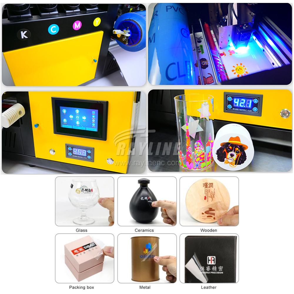 デュアルヘッドホログラフィックプリンター,UV DTF転写印 - Dtf Printer Machine のレビューと価格